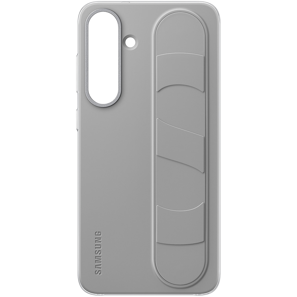Etui Samsung Silicone Standing Grip Case do Samsung Galaxy S25 Plus, szare